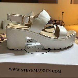 white platforms from nastygal